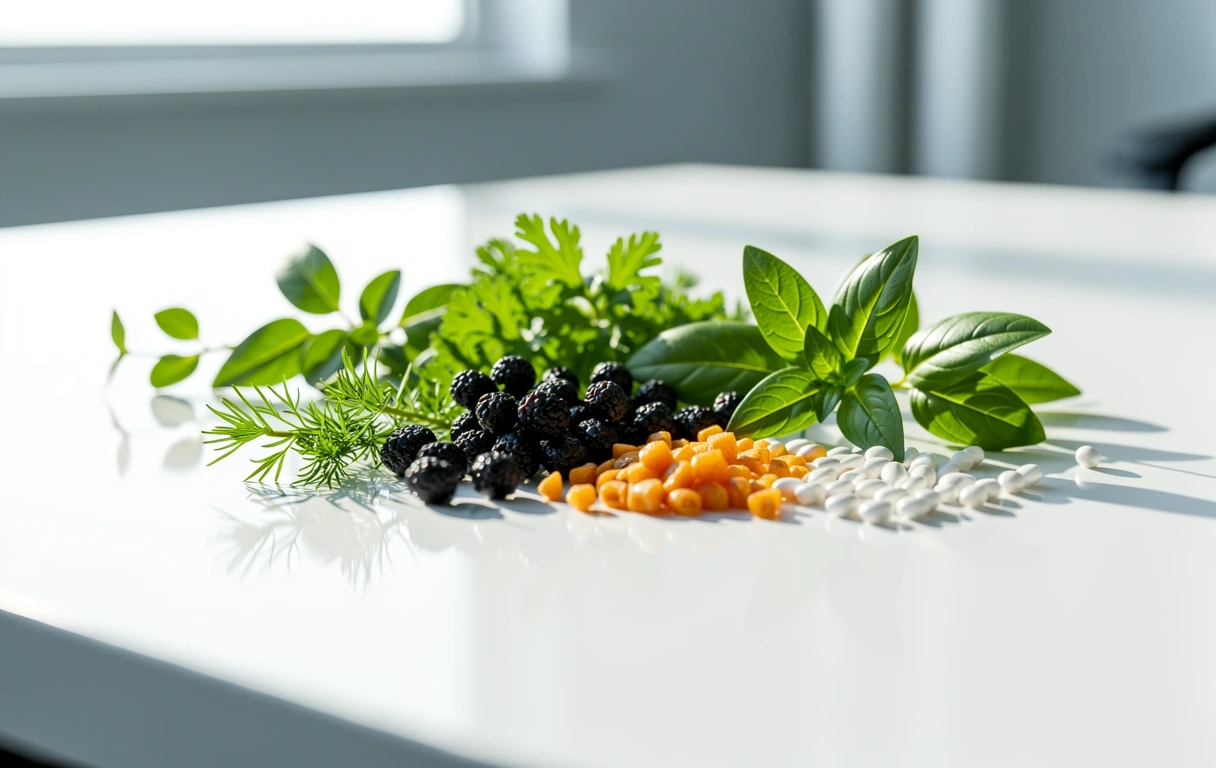 Fresh nutrient sources macro shot